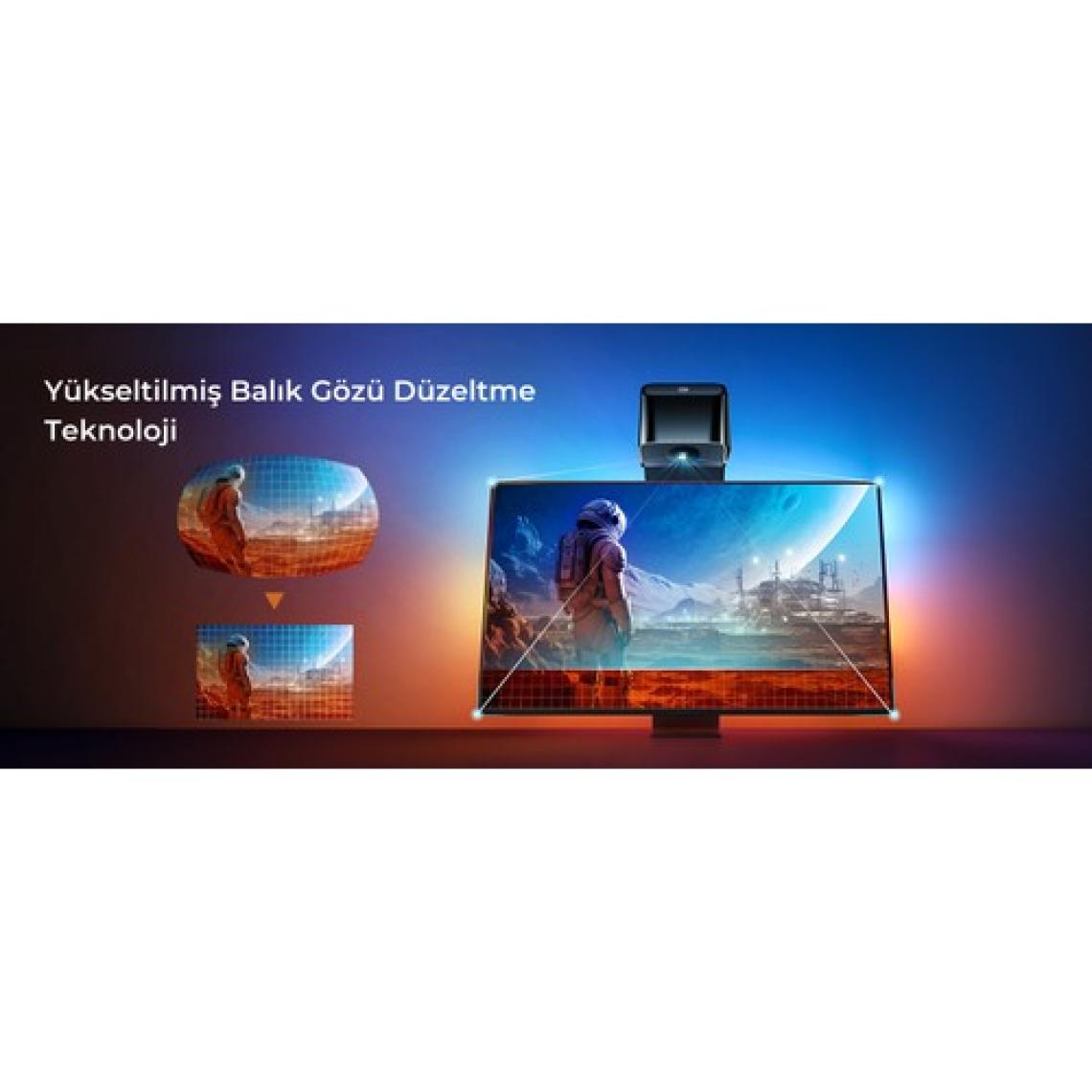 Govee Envisual Led 3 Lite TV Arkası Led Şerit Ambiyans Aydınlatma Tv Renk Senkronizasyonu 55-65 inc TV'ler ile Uyumludur