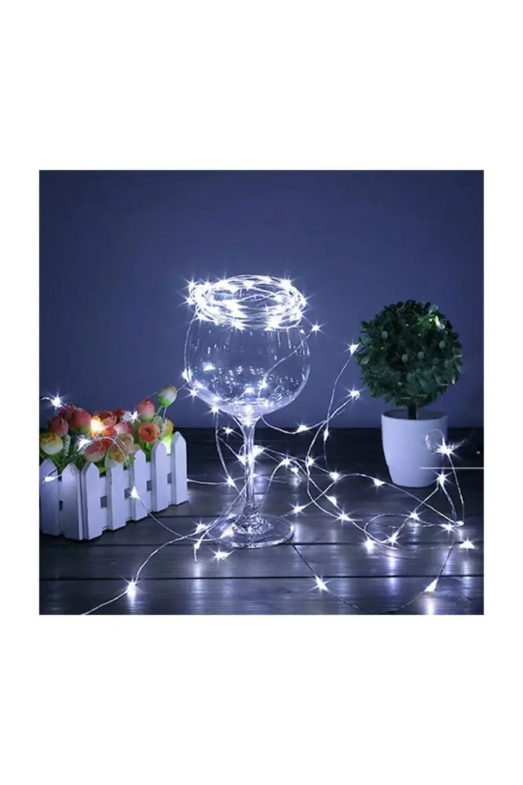 BYSHOME Dekoratif 8 Fonksiyonlu Yıldız Desenli Perde LED 12 Sarkıt Ip LED