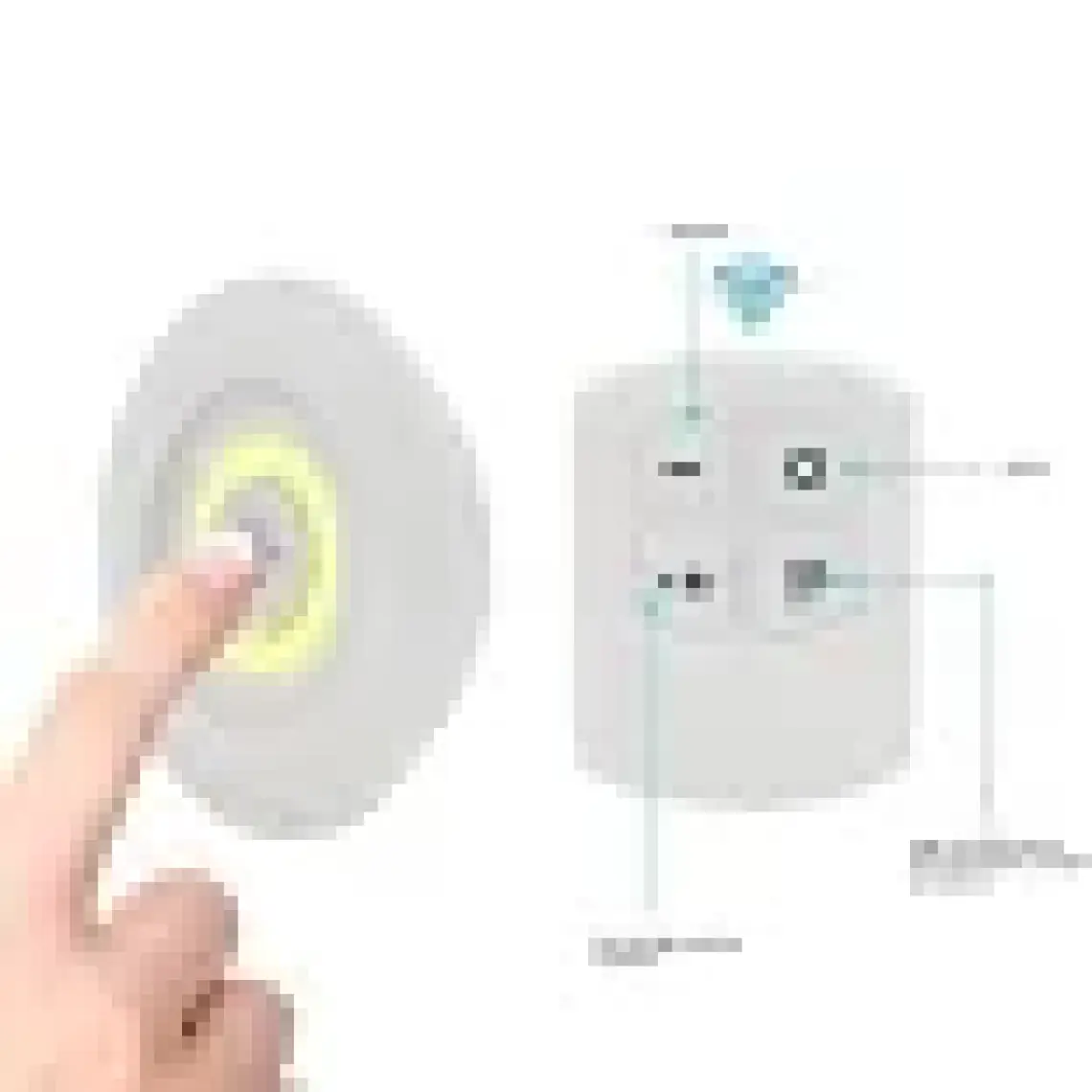 Winnboss WN-1186 Beyaz 3 Lü Kumandalı LED Seti