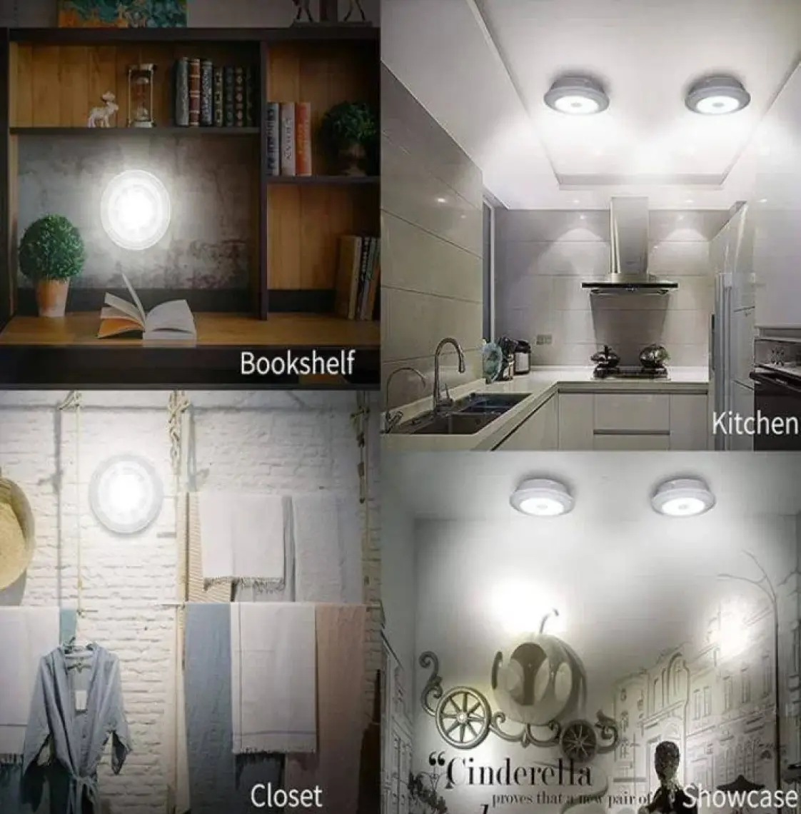 Winnboss WN-1186 Beyaz 3 Lü Kumandalı LED Seti