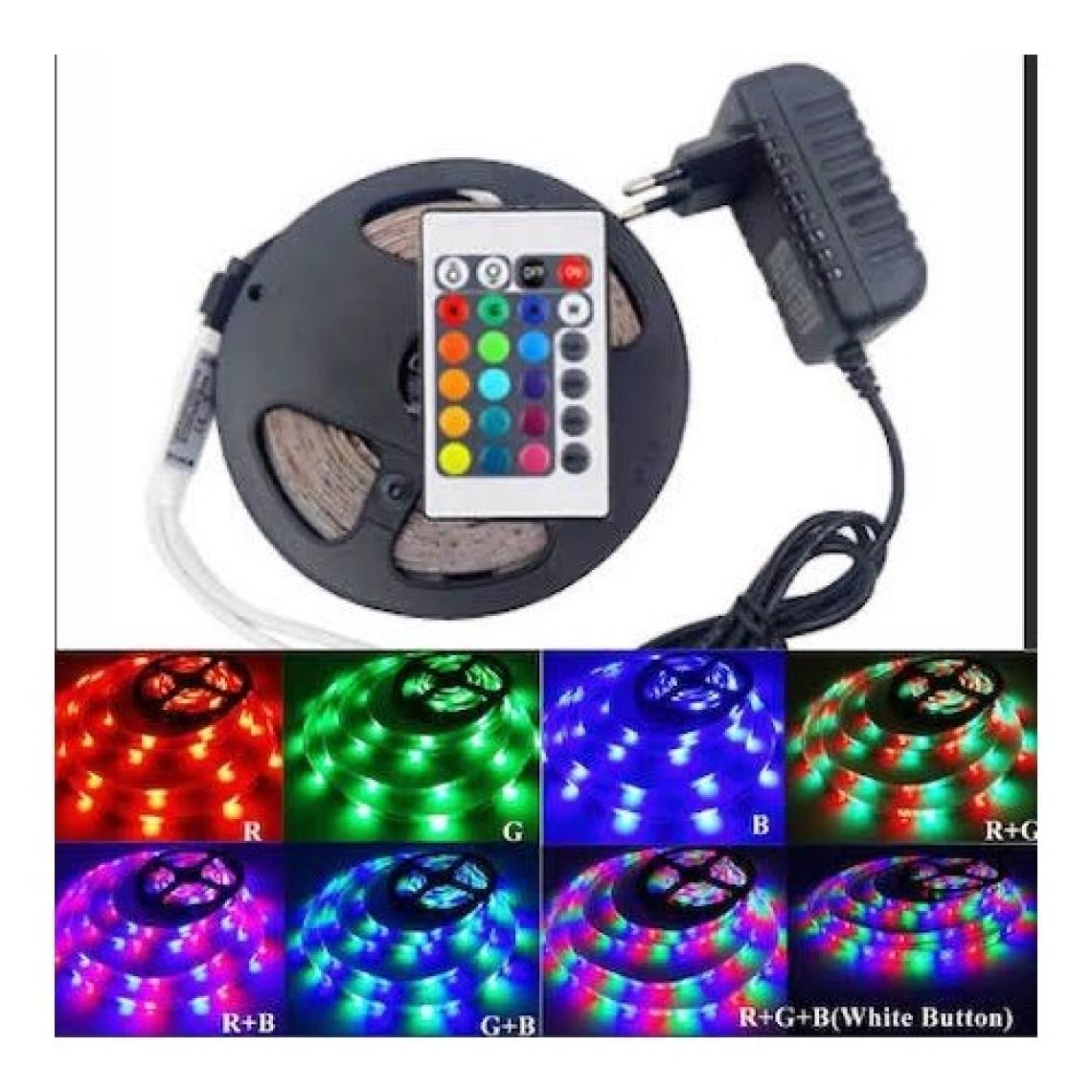 Hightek Rgb Şerit LED Seti  5m