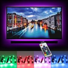 Triline Tv Arkası Uzaktan Kumandalı Rgb LED Şerit Aydınlatma Seti 3 Metre