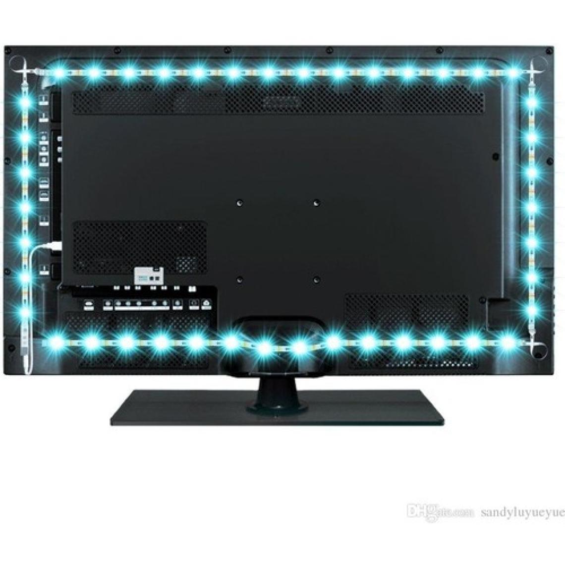 Triline Tv Arkası Uzaktan Kumandalı Rgb LED Şerit Aydınlatma Seti 3 Metre