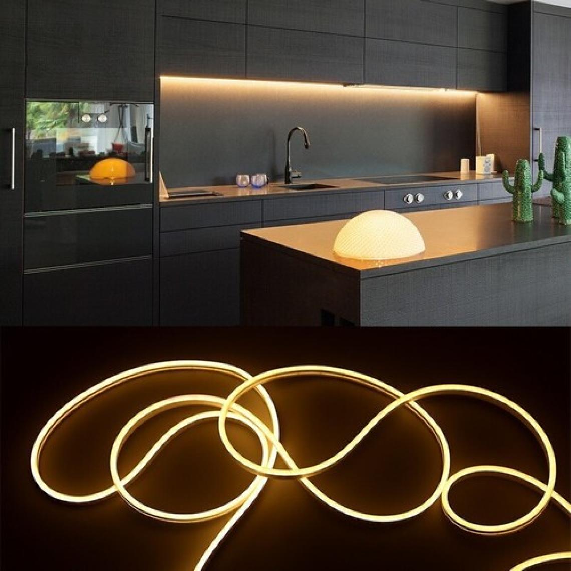 Neeko Neon Esnek Şerit LED Tak Çalıştır Kumandalı - Dimmer- Gün Işığı