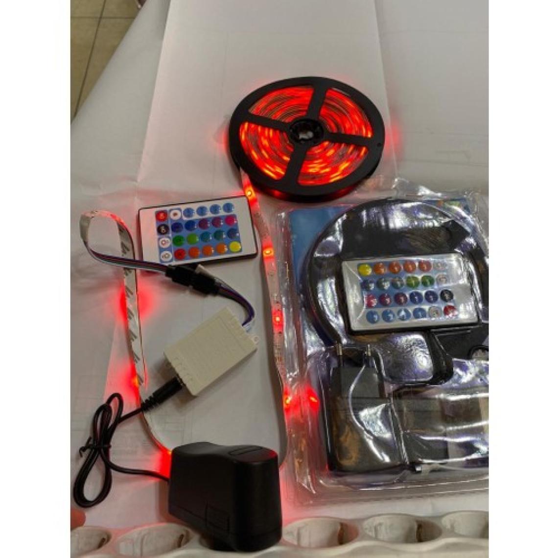 Real Özs 5 Metre Slikonlu Rgb Şerit LED Kumanda-Modül Dahil Tak Çalıştır