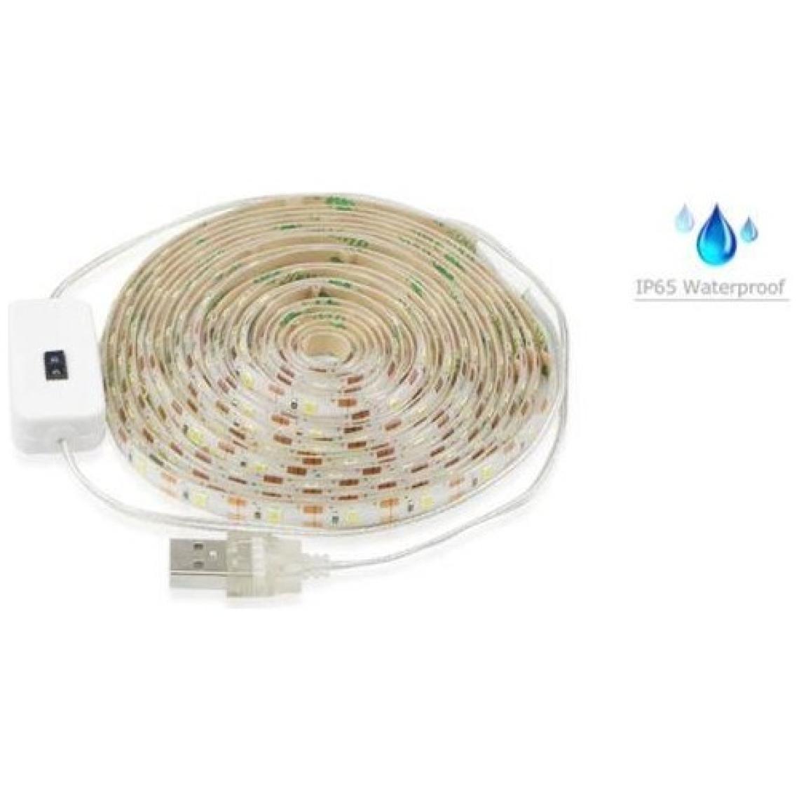 Azemax USB Sensörlü Şerit LED 1 Metre Beyaz