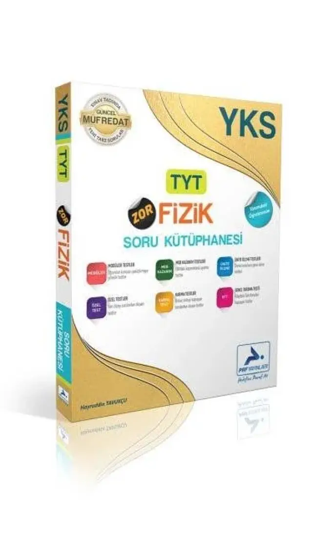 Paraf Yayınları TYT Fizik Soru Kütüphanesi ÖSYM Tarzı Video Çözümlü