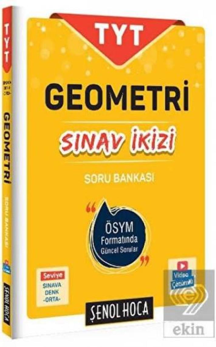 Şenol Hoca Yayınları TYT Geometri Sınav İkizi Soru Bankası