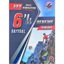 Hız ve Renk Yayınları Ideal Yayınları AYT Eşit Ağırlık 6 Lı Kondisyon Deneme