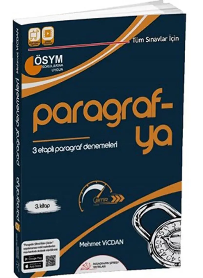 Paragrafın Şifresi Yayınları Paragrafya 3 Etaplı Paragraf Denemeleri 2020