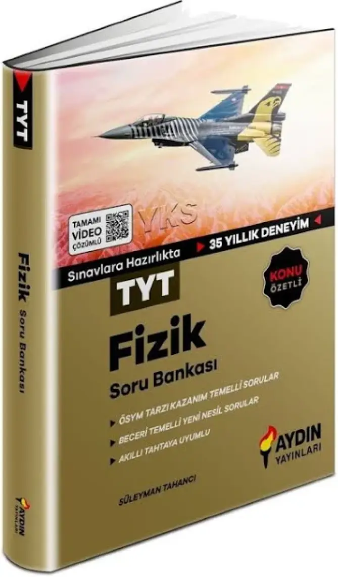 Aydın Yayınları YKS TYT Fizik Soru Bankası - Süleyman Tahancı