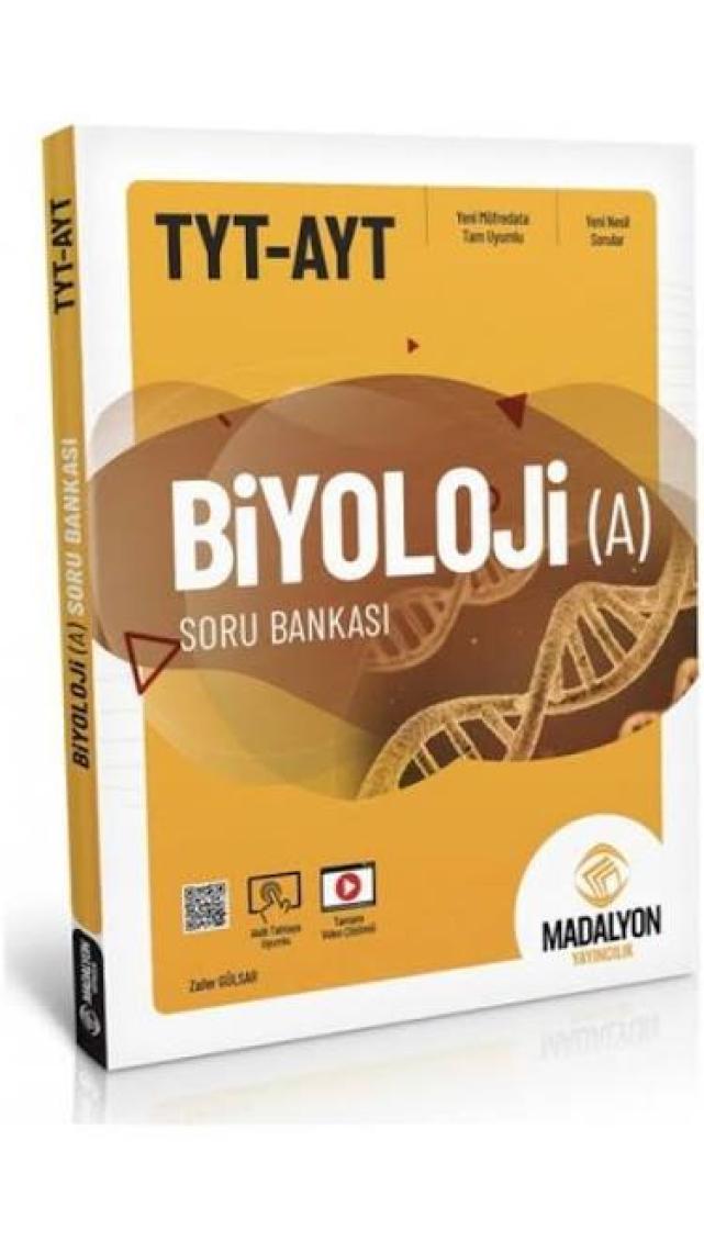Madalyon TYT- AYT Biyoloji A Soru Bankası