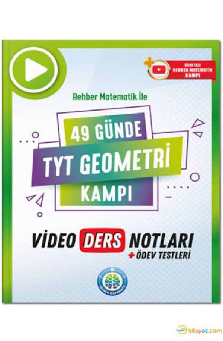 Rehber Matematik  49 Günde TYT Geometri Video Ders Notları