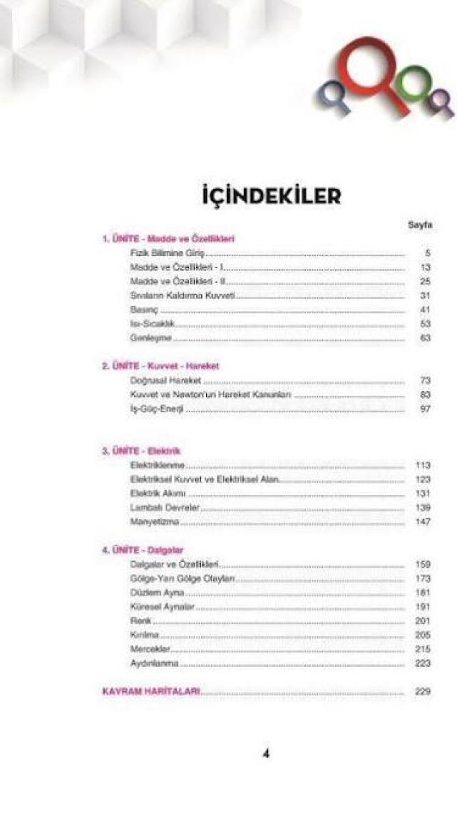 Hız ve Renk Yayınları TYT Fizik Soru Bankası 2019 Yeni Müfredat