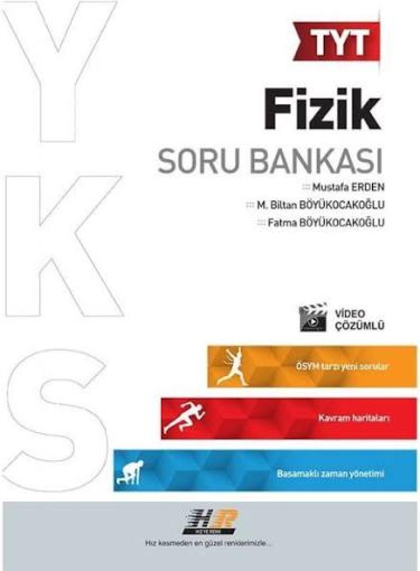 Hız ve Renk Yayınları TYT Fizik Soru Bankası 2019 Yeni Müfredat