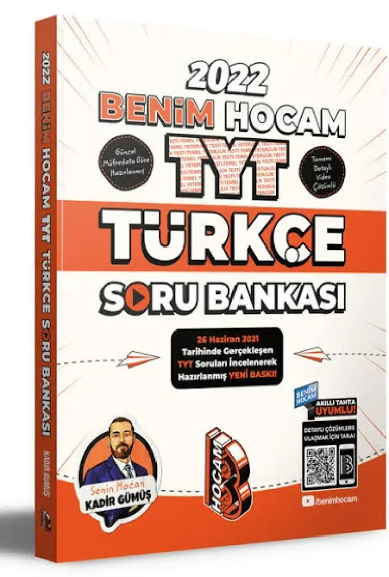 Benim Hocam Yayınları TYT 2022 Türkçe Soru Bankası