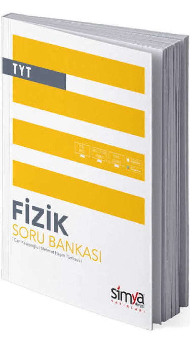 Simya Yayınları  Fizik TYT Soru Bankası Kitabı