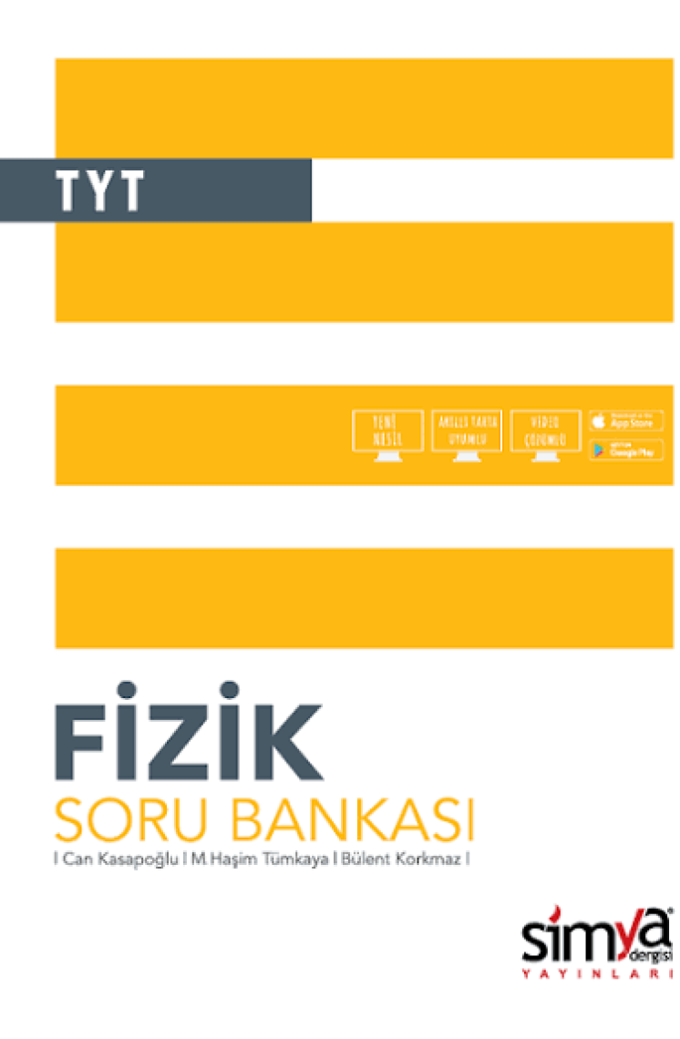 Simya Yayınları  Fizik TYT Soru Bankası Kitabı