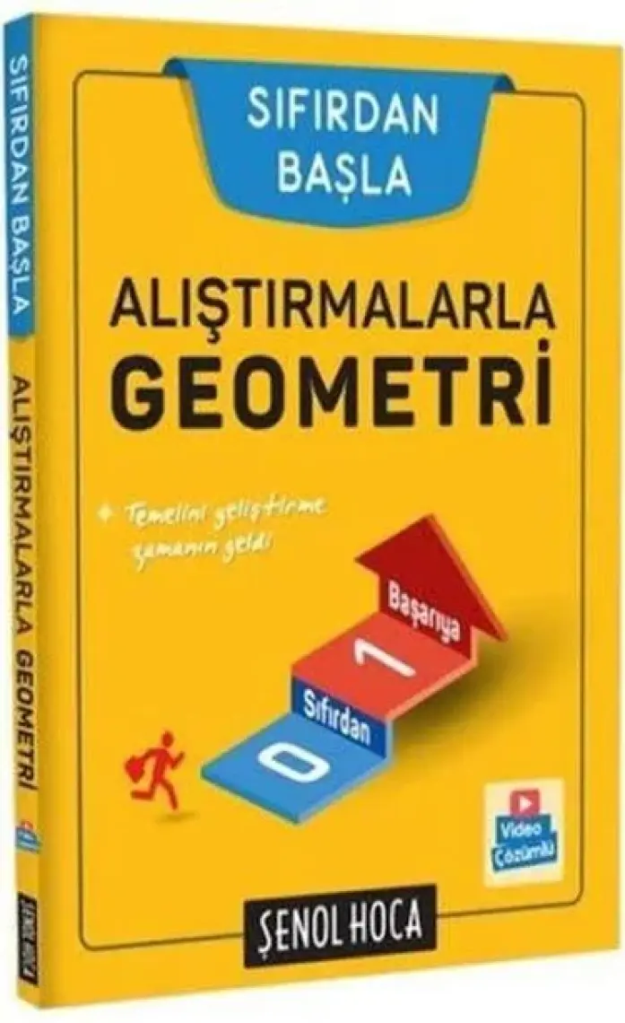 Şenol Hoca Yayınları Sıfırdan Başla Alıştırmalarla Geometri