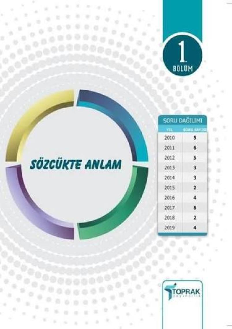 Toprak Yayıncılık TYT Türkçe Soru Bankası Derya GÖÇ