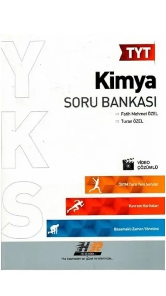 Hız ve Renk Yayınları TYT Kimya Soru Bankası