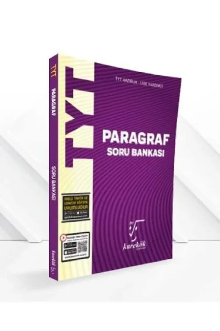 Karekök Yayıncılık 2022 TYT Paragraf Soru Bankası – Lise 17-18 Yaş Hazırlık ve Yardımcı Kaynak Kitap