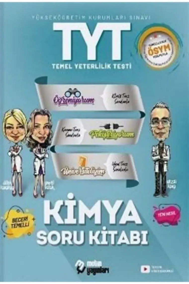 Metin Yayınları TYT Kimya Soru Bankası