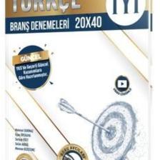 Tyt Türkçe 20 X 40 Branş Denemeleri
