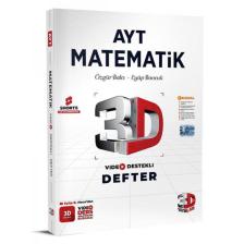 2024 AYT 3D Matematik Video Destekli Defter
