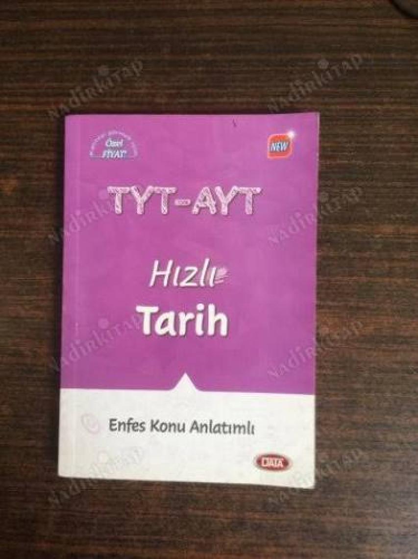 Data Yayınları TYT-AYT Hızlı Tarih Konu Enfes Konu Anlatımlı
