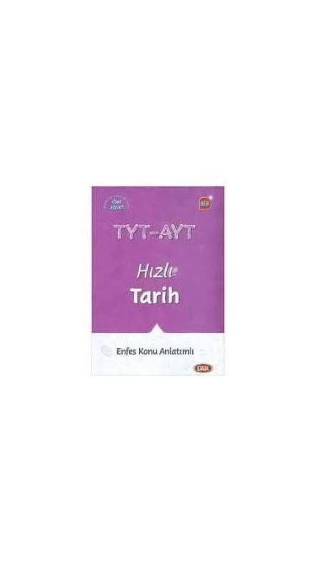 Data Yayınları TYT-AYT Hızlı Tarih Konu Enfes Konu Anlatımlı