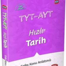 Data Yayınları TYT-AYT Hızlı Tarih Konu Enfes Konu Anlatımlı