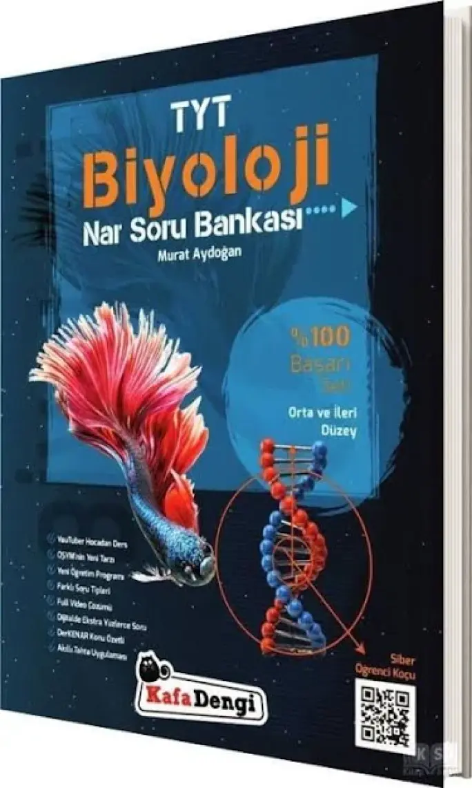 Kafa Dengi Yayınları TYT Biyoloji Soru Bankası Yeni Orta ve İleri Düzey