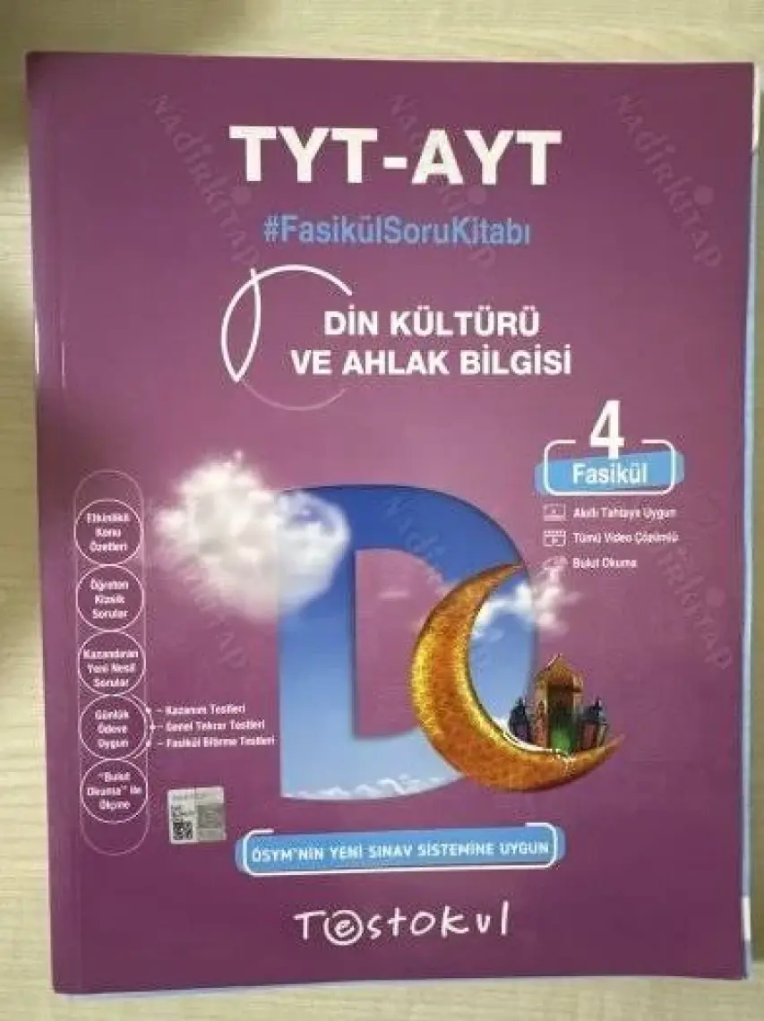 Test Okul Yayınları TYT Din Kültürü Fasikül Soru Bankası