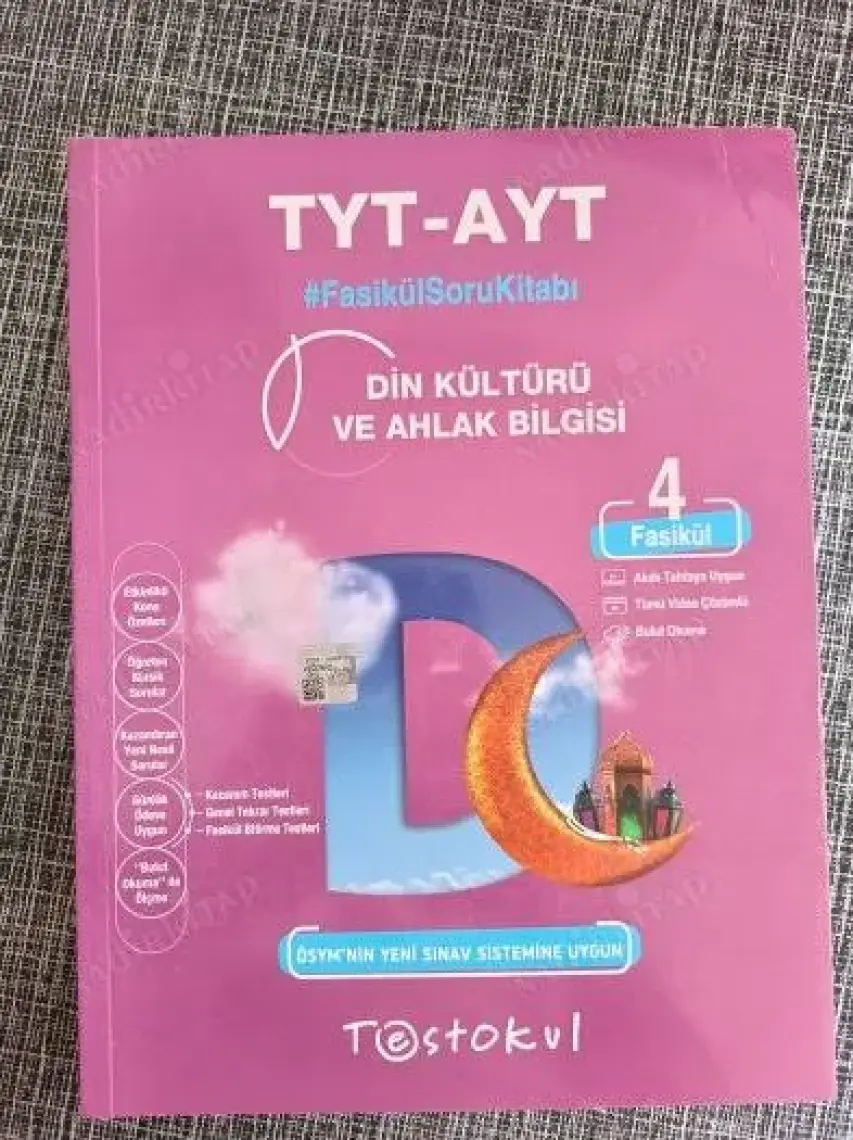 Test Okul Yayınları TYT Din Kültürü Fasikül Soru Bankası