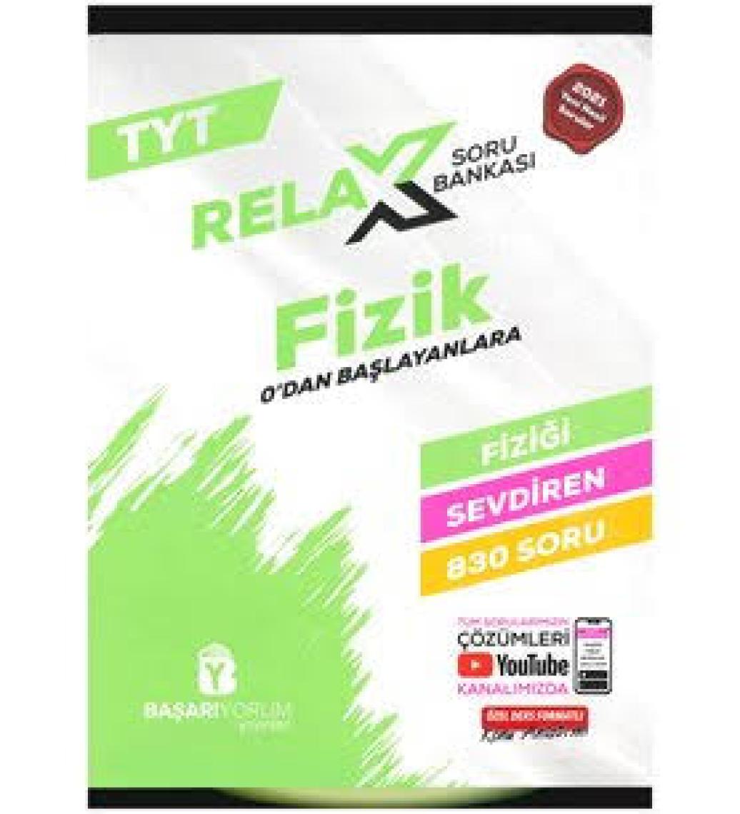 Başarıyorum Yayınevi TYT Fizik Relax Soru Bankası  Sıfırdan Başlayanlar İçin