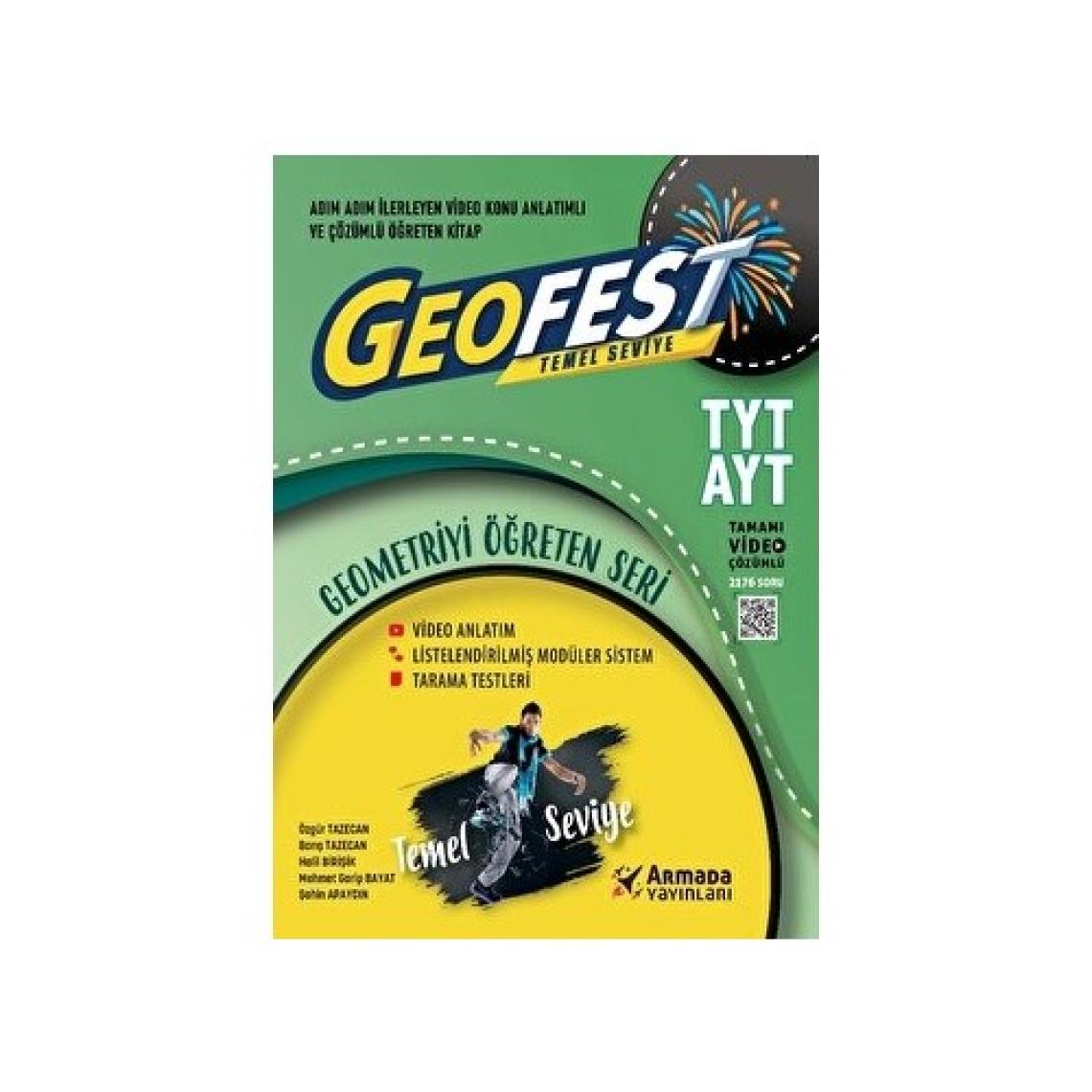 Armada Yayınları Tyt Ayt Geofest Geometri Temel Seviye Geometriyi Öğreten Seri