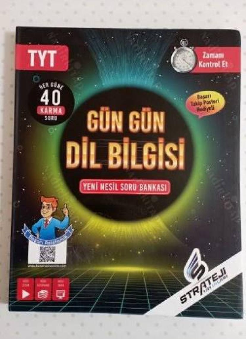 Strateji TYT Gün Gün Dil Bilgisi Soru Bankası
