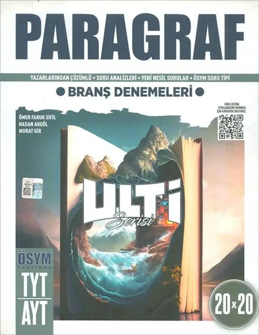 Bes yayınları TYT AYT Paragraf Ulti Serisi Branş Denemeleri
