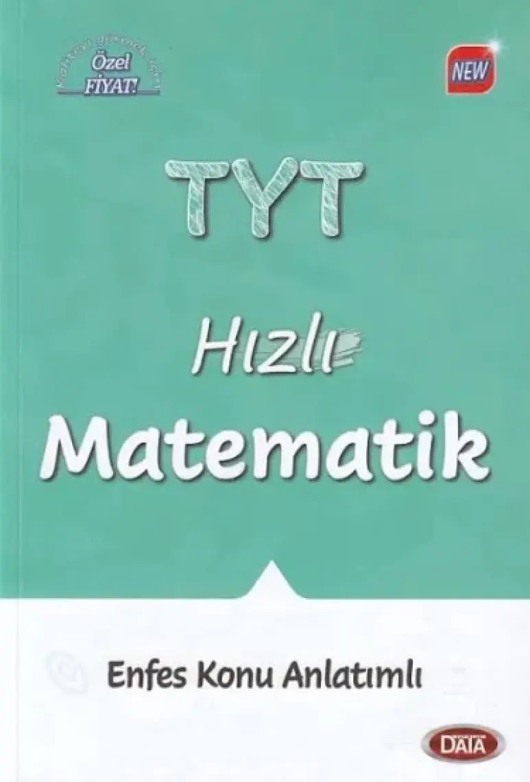 Data Yayınları TYT Hızlı Matematik Enfes Konu Anlatımlı