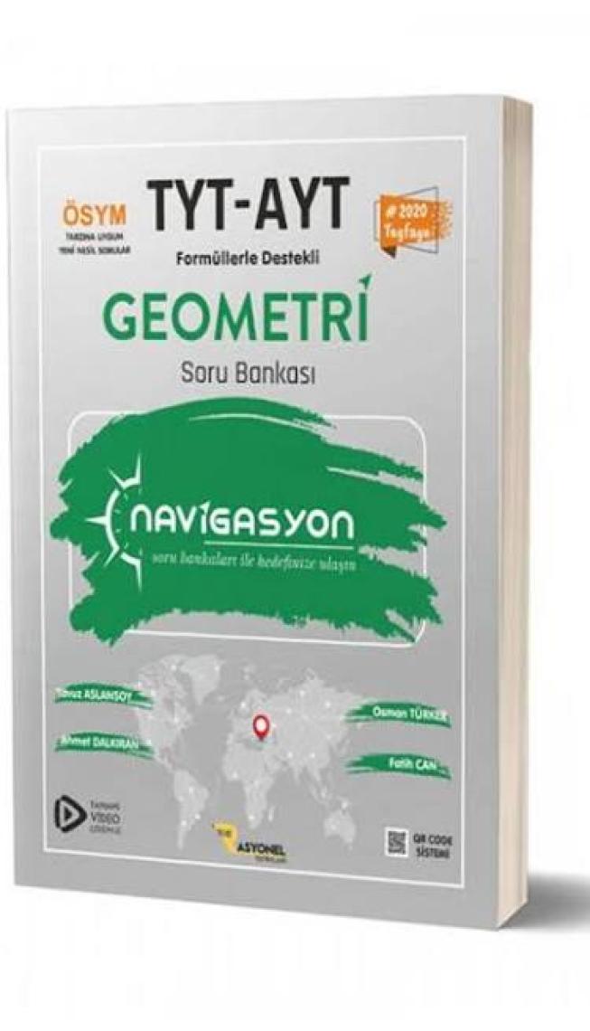 Rasyonel Yayınları Navigasyon TYT AYT Geometri Soru Bankası (Formüllerle Destekli)