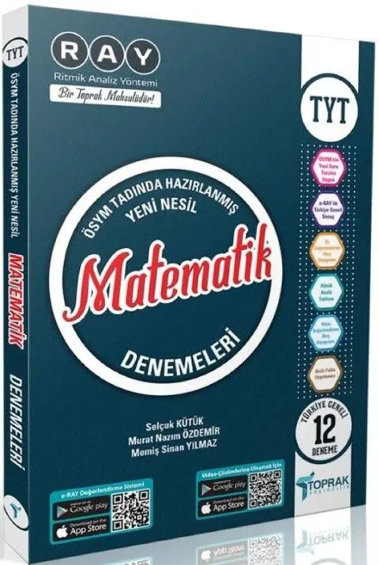 Toprak Yayıncılık TYT Türkçe - Matematik  12’li Deneme