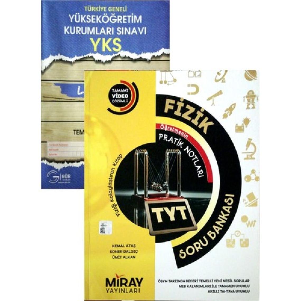 Miray Yayınları TYT Fizik Soru Bankası Gür Denemel