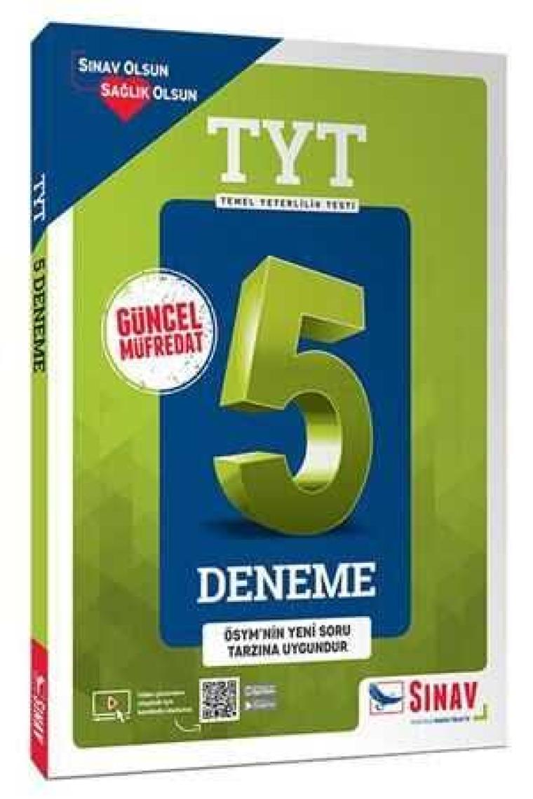 Sınav Yayınları TYT Konu Analizli 5 Deneme