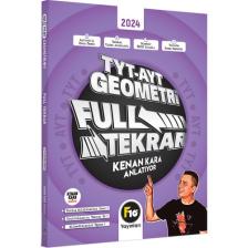 F10 Yayınları TYT - AYT Geometri Full Tekrar Video Ders Kitabı
