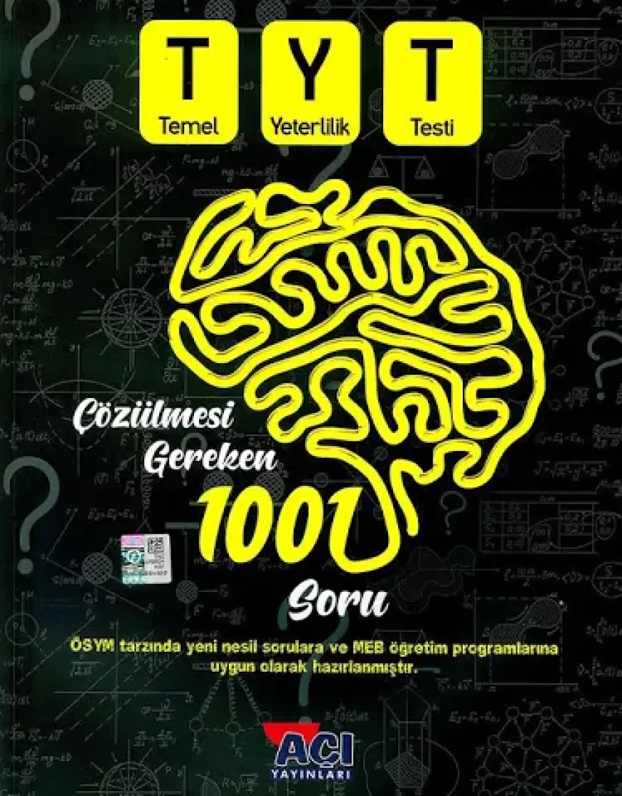 Açı Yayınları TYT Çözülmesi Gereken 1001 Soru