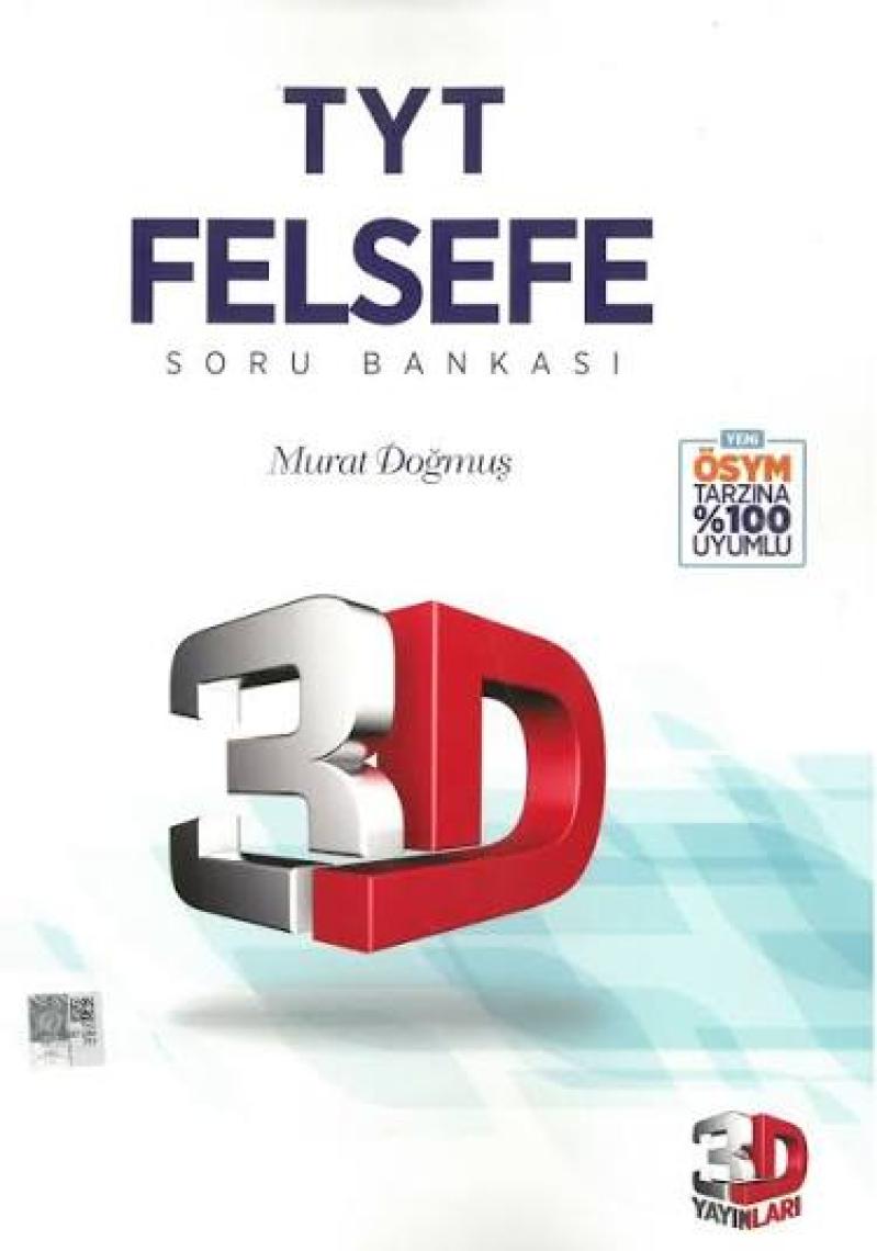 Eğitim Vadisi Yayınları 3D Yayınları TYT Din Kültürü Ve Felsefe Soru Bankası Tamamı Video Çözümlü Murat Doğmuş