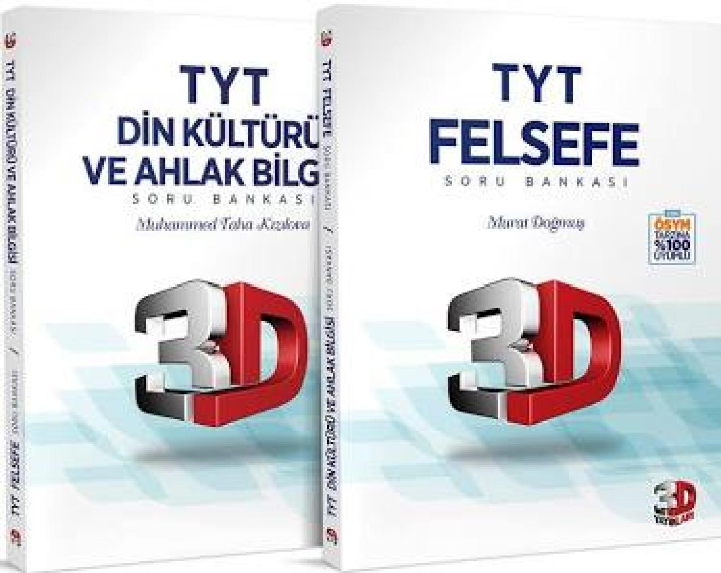 Eğitim Vadisi Yayınları 3D Yayınları TYT Din Kültürü Ve Felsefe Soru Bankası Tamamı Video Çözümlü Murat Doğmuş