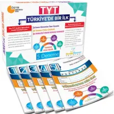 Cevdet Özsever Yayınları Türkiye'de Bir Ilk TYT 5'li Deneme Sınavı