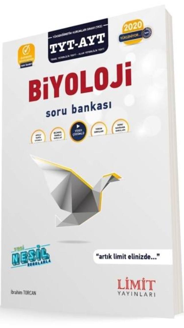Limit Yayınları Kurumsal TYT AYT Biyoloji Soru Bankası